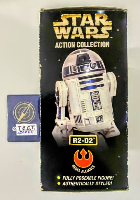 1997 Hasbro Star Wars R2D2 Action Figure Factory Sealed Left