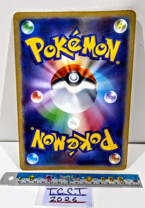 2019 Pokemon Charizard GX Jumbo Card Promo SM-P JP Back