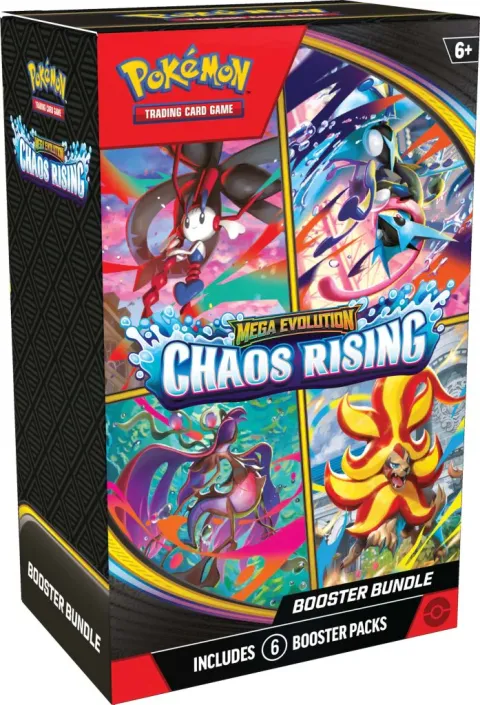 2026 Pokemon Mega Evolution Chaos Rising Booster Bundle