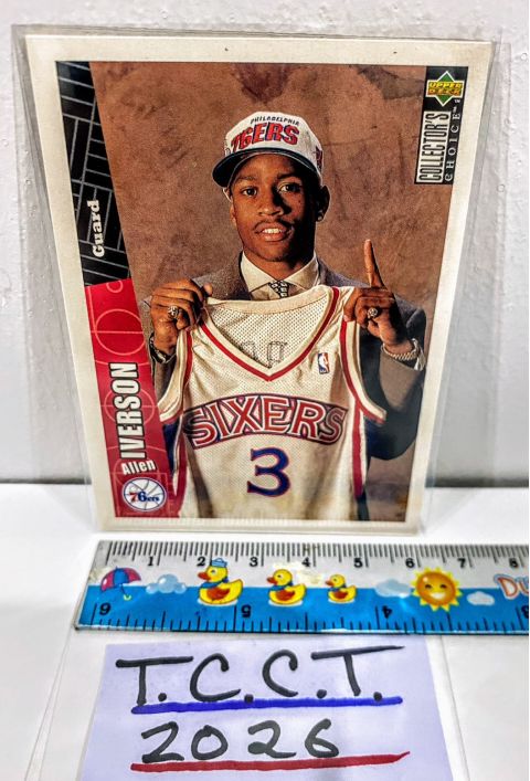 1996 Upper Deck Allen Iverson Collector's Choice #301 Front