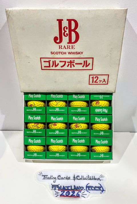 1973 Play Scotch J&B Rare Scotch Whisky Golf Ball Set