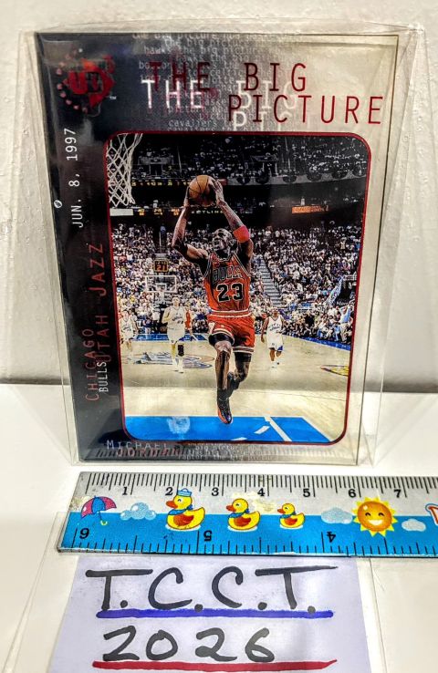 1997 Upper Deck U3 Michael Jordan The Big Picture #45 Front