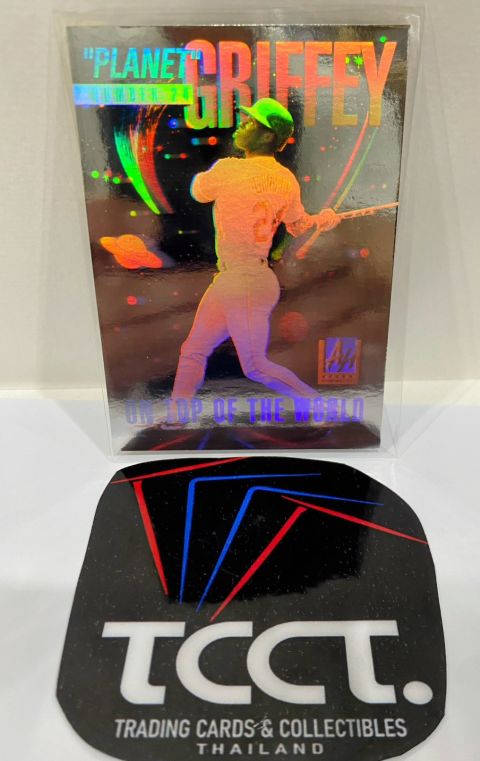 1991 Arena Holograms Ken Griffey JR On Top Of The World Holo #2