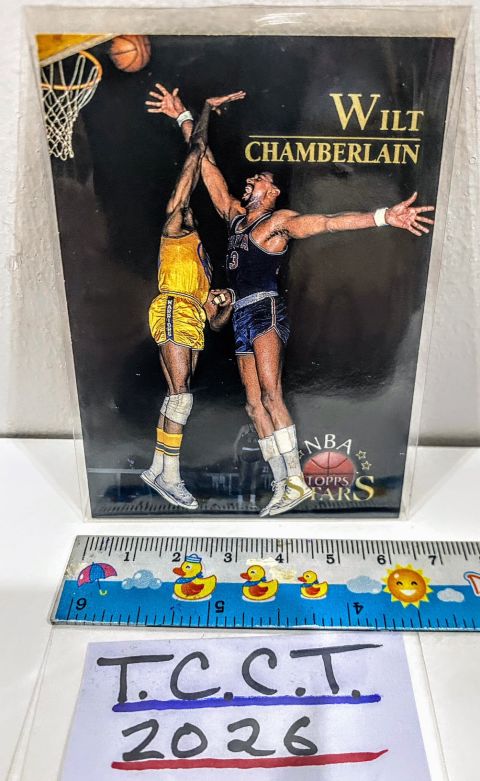 1996-97 Topps Stars Wilt Chamberlain #109 Front