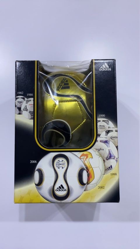 2000 SEGA Adidas Gold Mini Football Front
