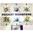 1999 Pocket Monster Pikachu Pencil Board A4 Back
