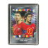 2024 Topps Jose Mourinho Platinum Euro Cristiano Ronaldo / Luis Figo Portugal Front