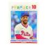 2025 Topps Heritage Bryce Harper Perfect 10 Insert #P10-10 Front